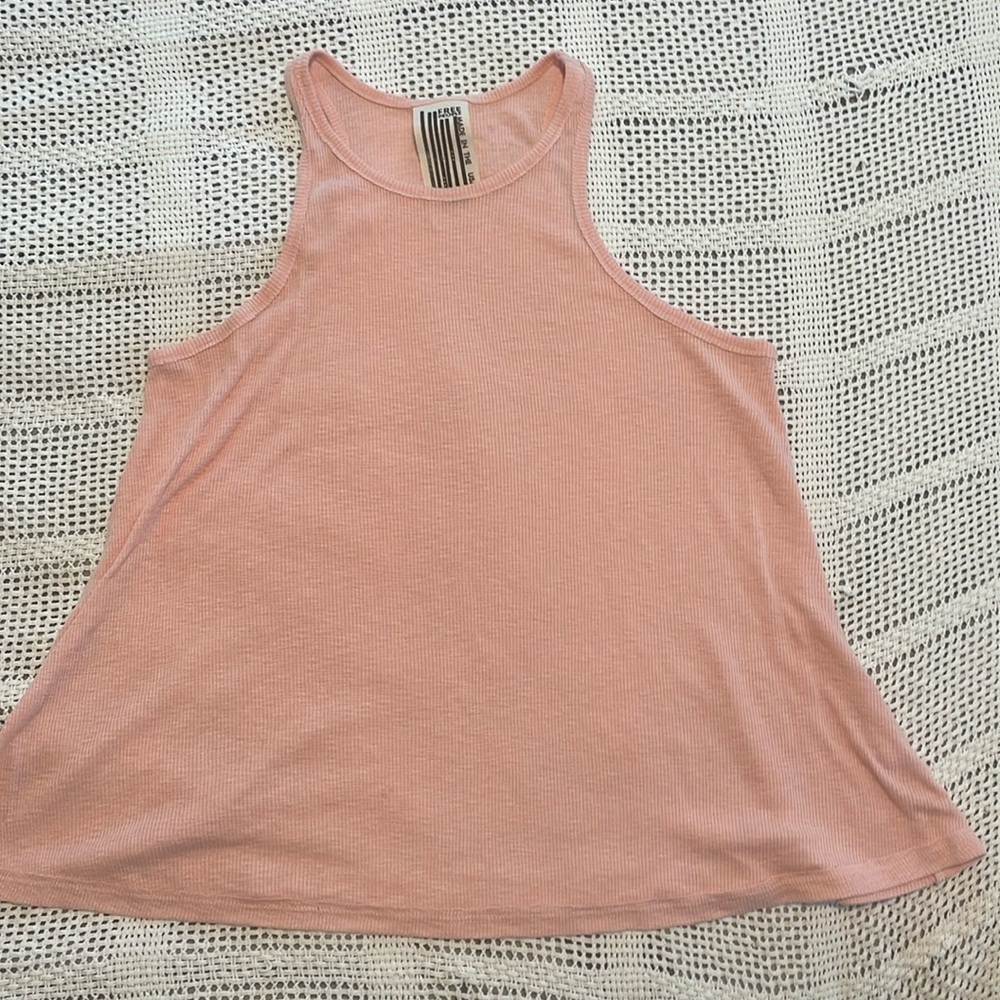 Free people ribbed high neck tank